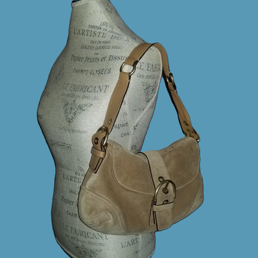 Coach Y2K Soho Suede Shoulder bag